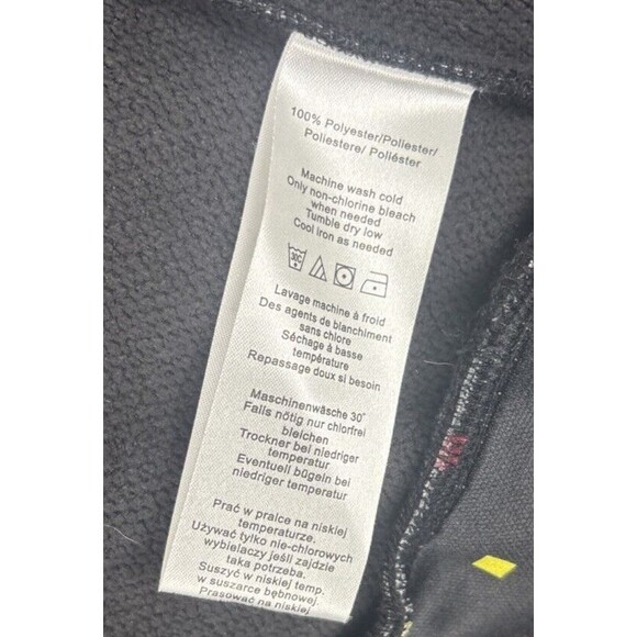 BURTON Dry ride Blk Square Multicolor Women’s Small Full Zip Jacket - Picture 7 of 9